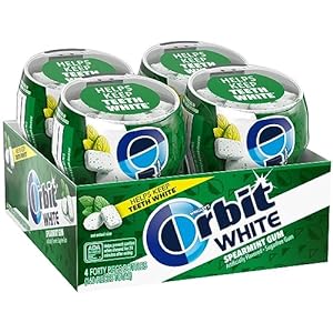 Wrigley's Orbit White Soft Chew Spearmint 4/4ct